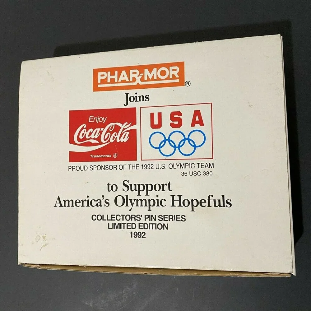 Phar Mor Coca Cola USA Olympic Team 1992 Collectors‎ Pin Series